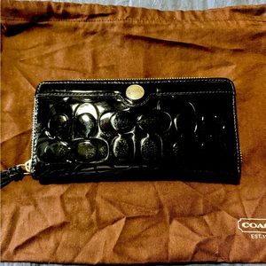 Black Coach Wallet
